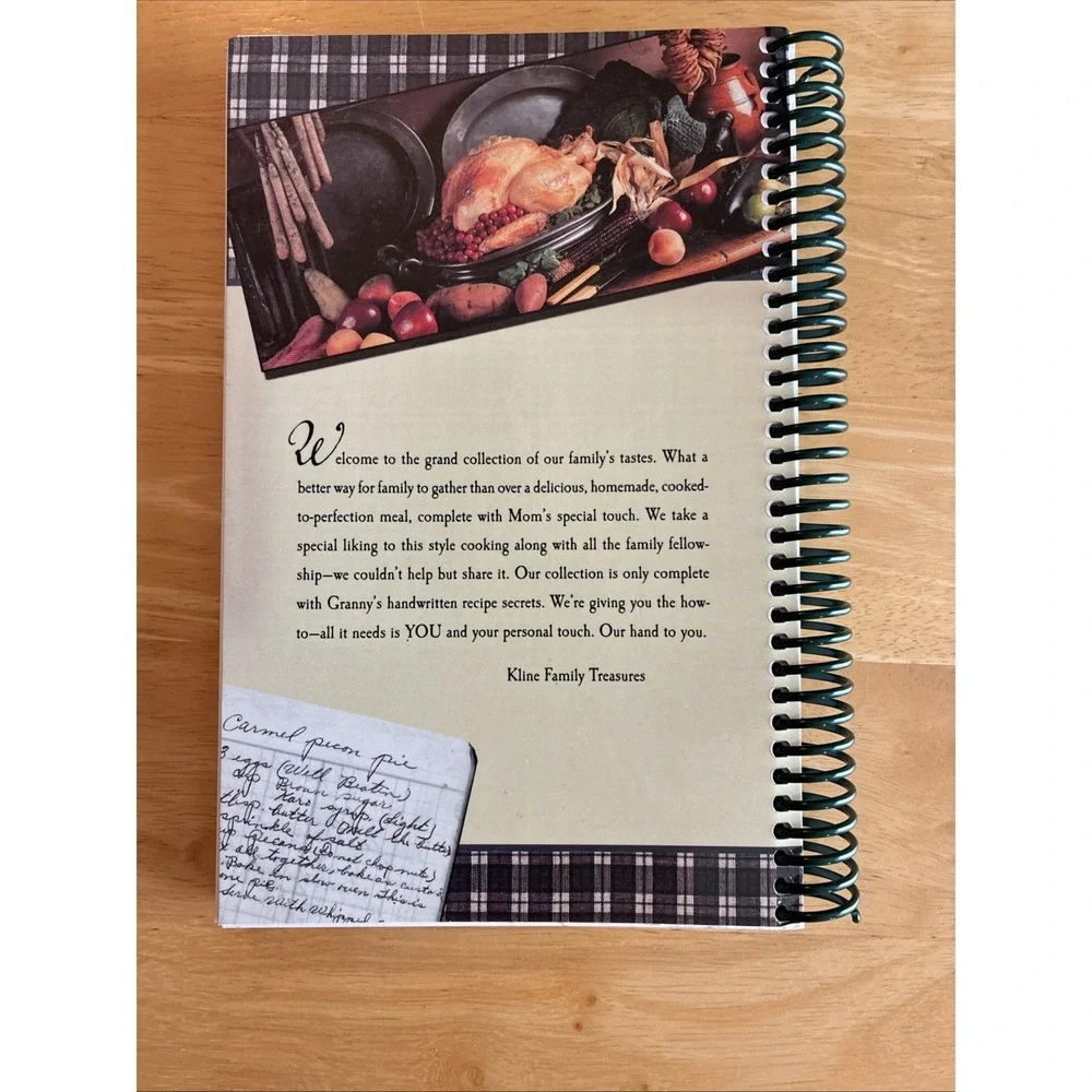 Kline Family Treasures Cookbook 1917-2002